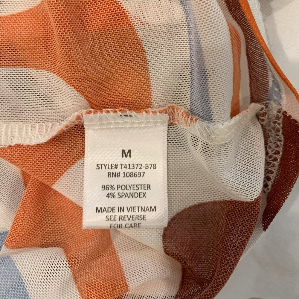 Sweet Rain Sheer Button Down Shirt - Picture 3 of 5